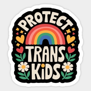Protect Trans Kids Support Queer Youth Sticker